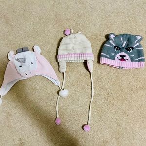 LOT branded Toddler Winter hats